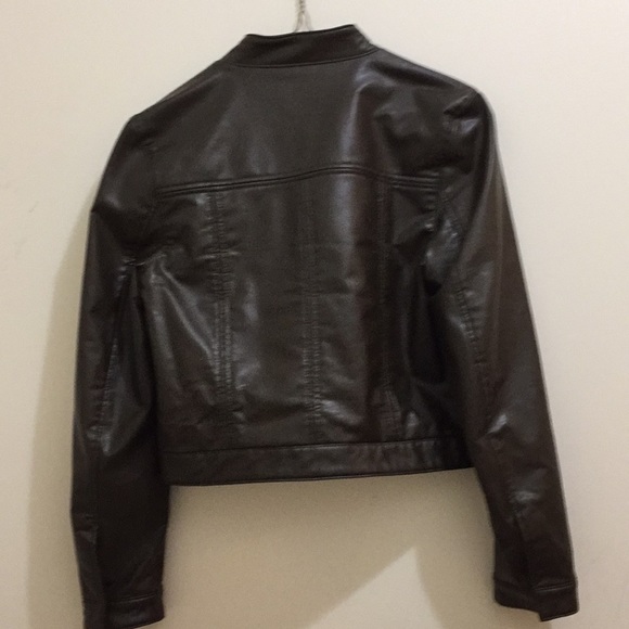 Mexx khaki pleather jacket - Picture 2 of 7